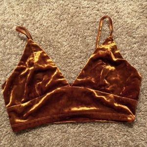Velvet Bralette